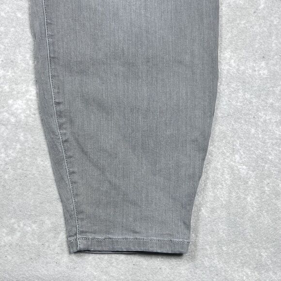 Torrid Jeans Women’s Size 30R Gray Midfit Super Skinny Denim Jeans Stretch - Picture 5 of 15